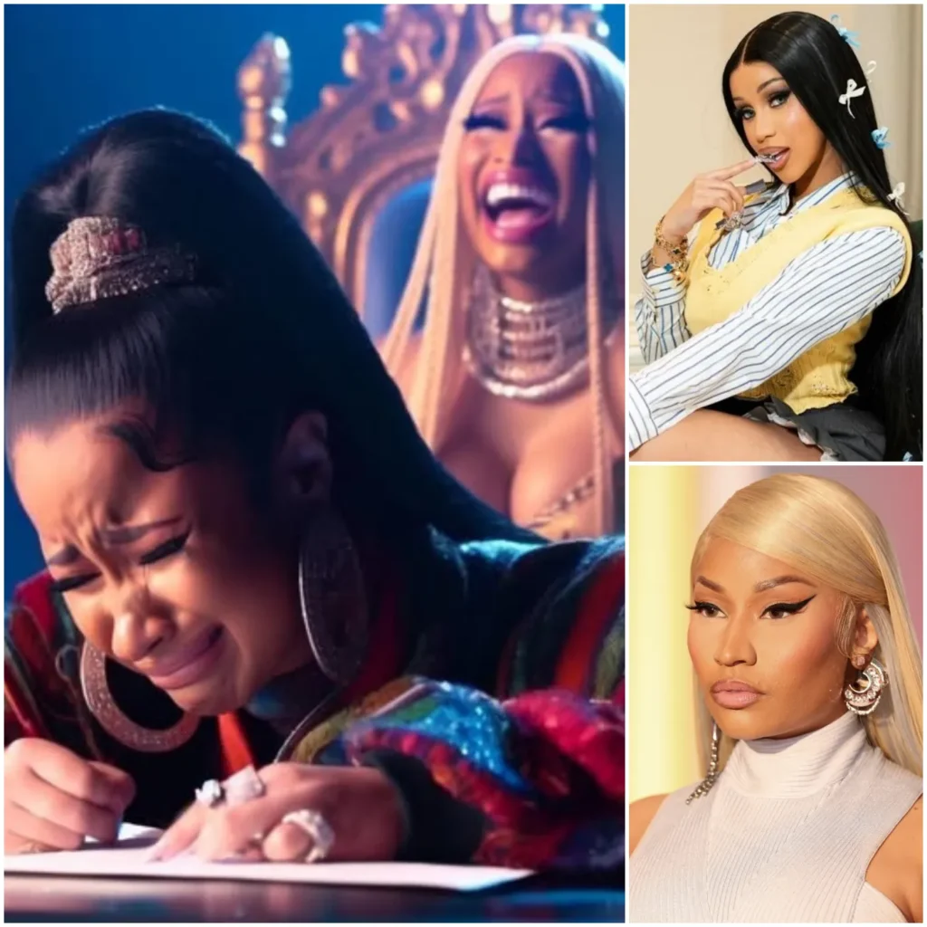 Nicki Minaj kindly guides her younger sister Cardi B to write the best rap lyrics